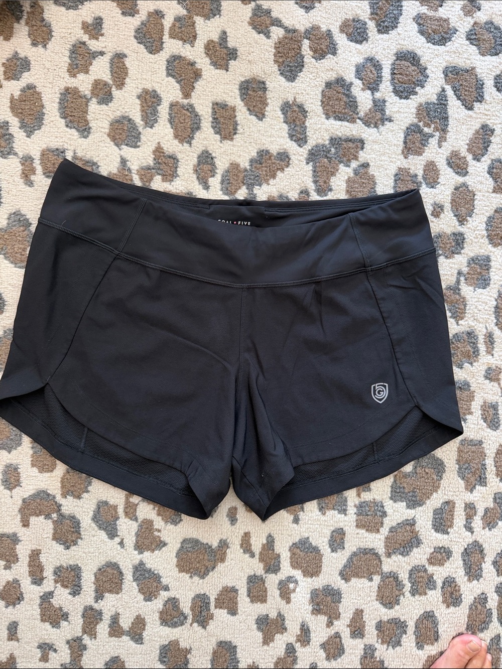 Goal Five Athletics Black Women's Performance Running Shorts